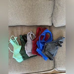 Pack of 6 Ptula sports bras